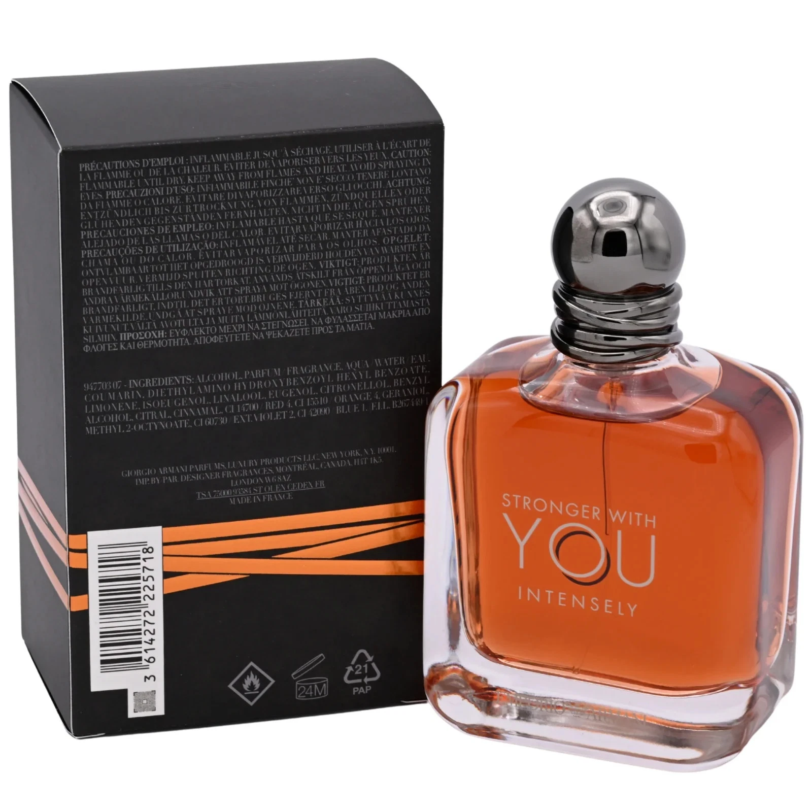 Stronger With You Intensely 3.3/3.4 oz EDP Spray for Men thumbnail 4